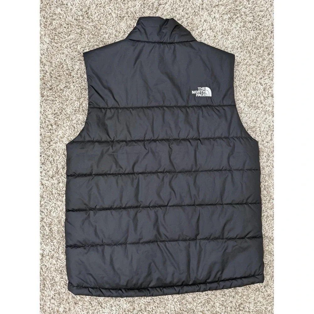 The North Face Everyday Insulated Vest Men's XL Full Zip Logo Black